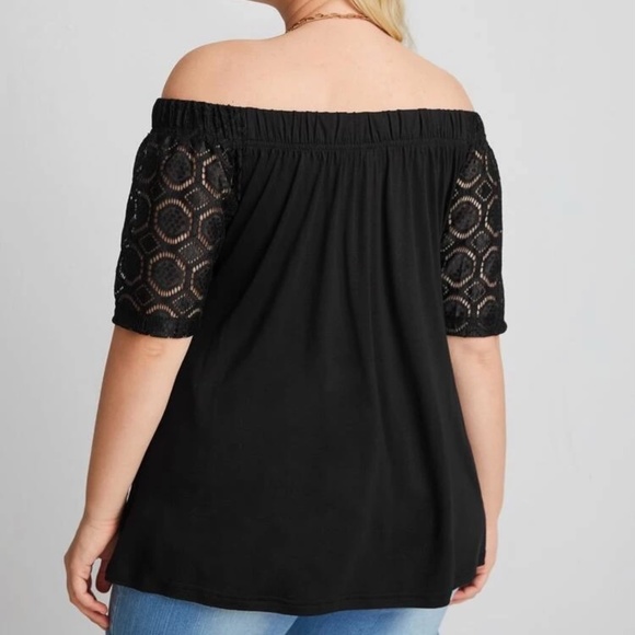 NWOT SHEIN Plus Off Shoulder - Picture 4 of 11